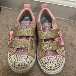 Girls Sketchers Twinkle Toe shoes size 10